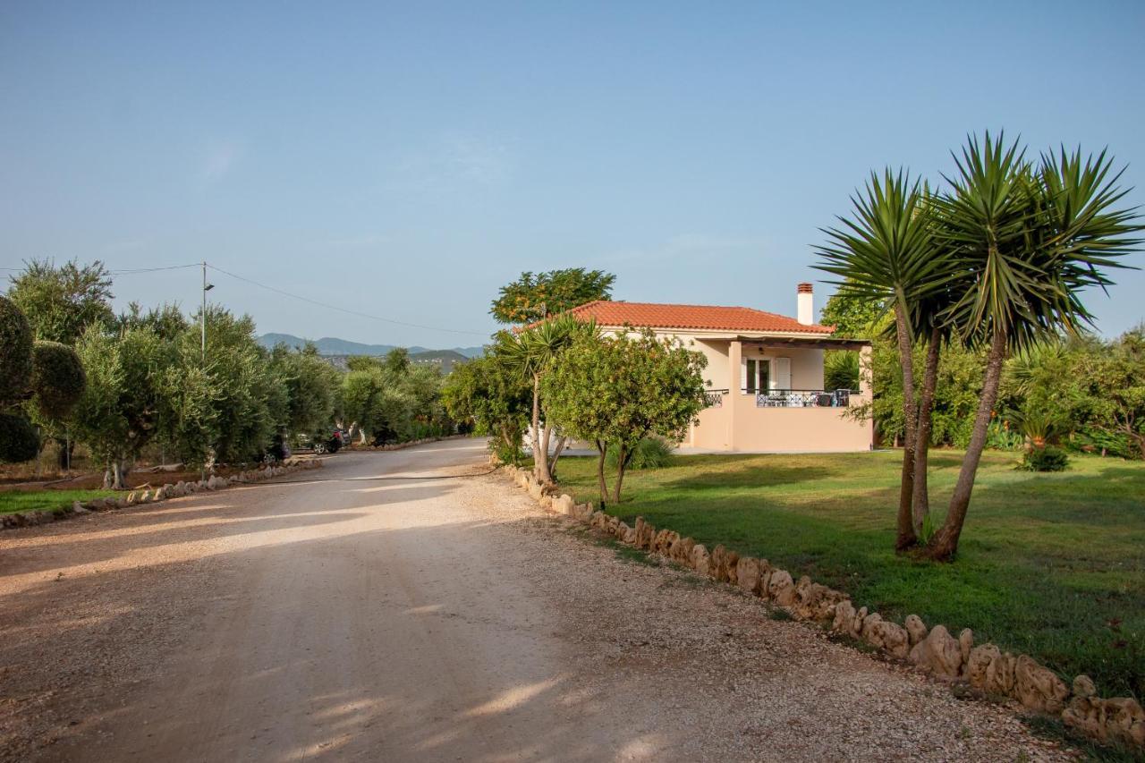 Lagouvardos Apartments Marathopoli Bagian luar foto