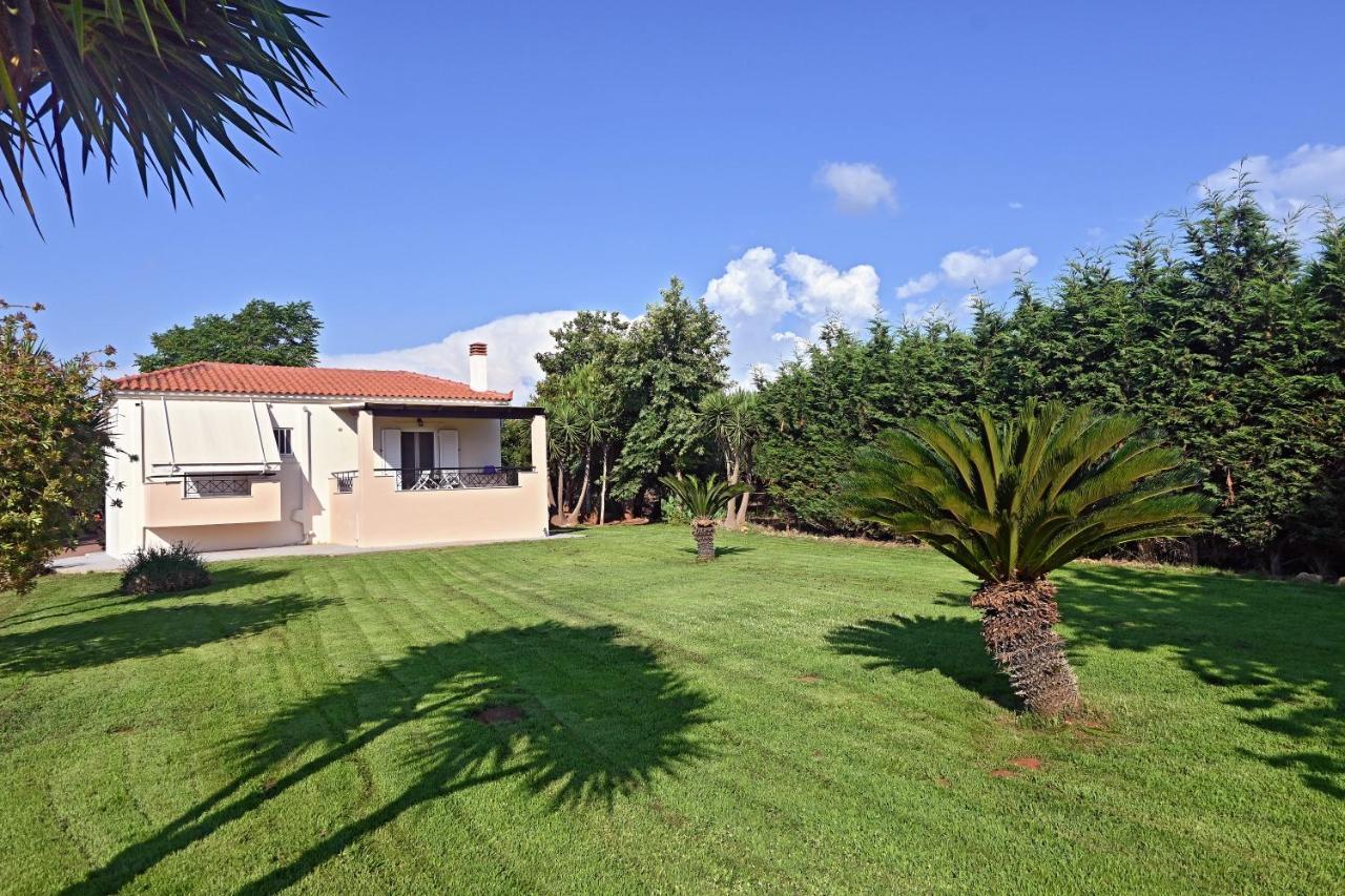 Lagouvardos Apartments Marathopoli Bagian luar foto